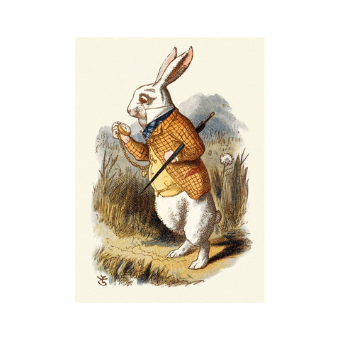The White Rabbit - Greeting Card