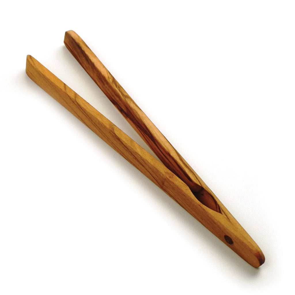 RSVP International Olive Wood Toast Tongs The White Room Gallery
