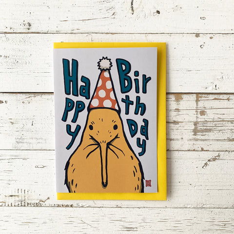 Kiwi Birthday - Greeting Card