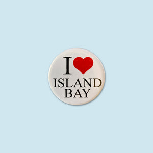 I {Heart} Island Bay Badge