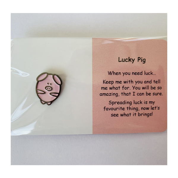 Little Joy Pins Lucky Pig