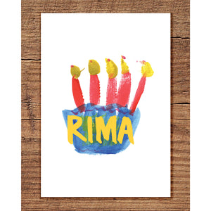 Rima - Greeting Card