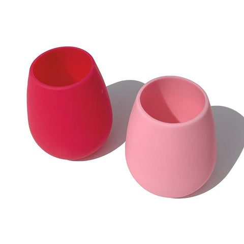 Unbreakable Silicone Stemless Wine Glasses