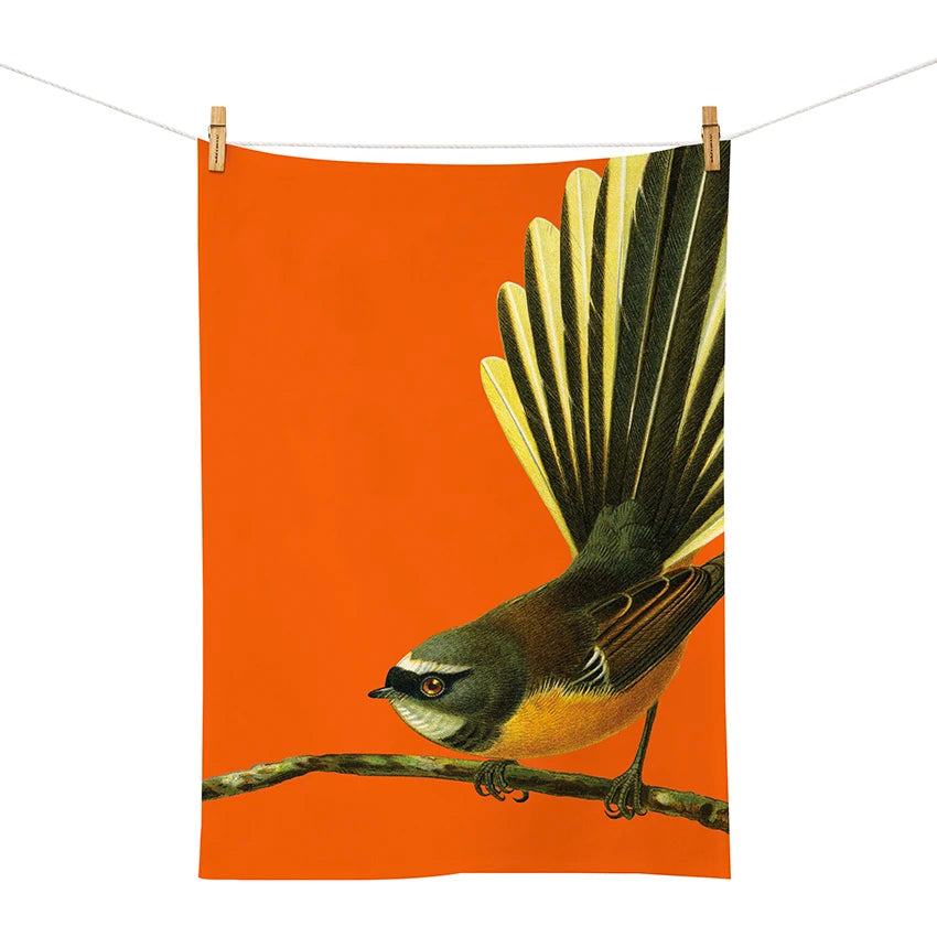 Bright Bird Tea Towel