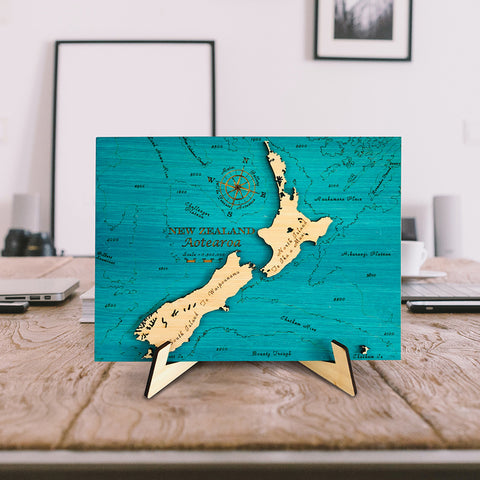 New Zealand 3D Hydrographic Chart Mini