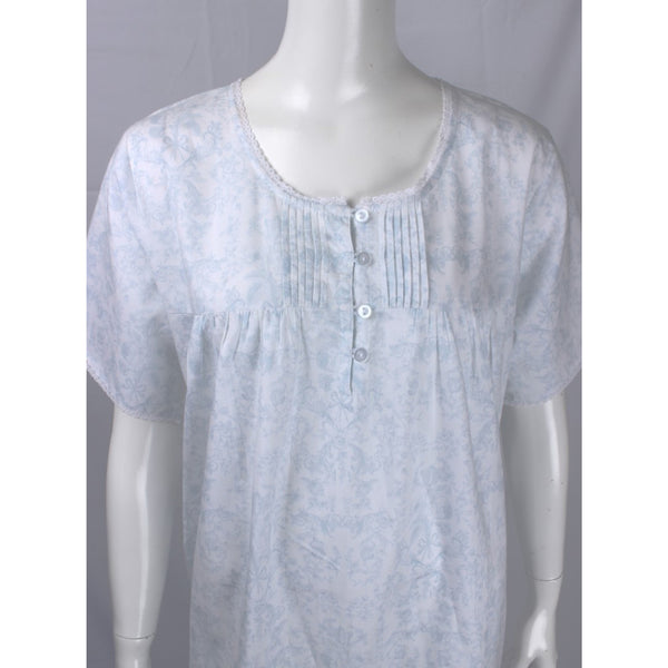 Blue Toile Nightdress