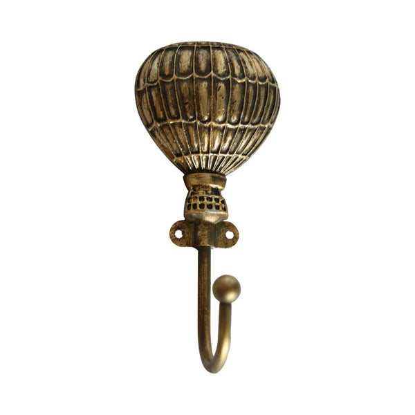 Hot Air Balloon Hook in Brass Finish