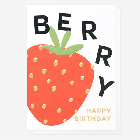 Berry Happy Birthday - Greeting Card