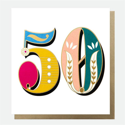 Carnival Age 50 - Greeting Card