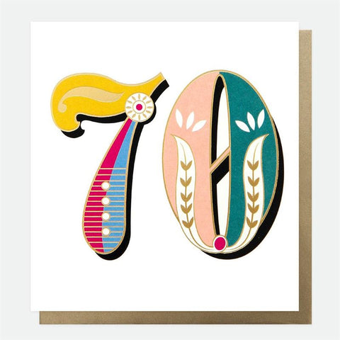 Carnival Age 70 - Greeting Card