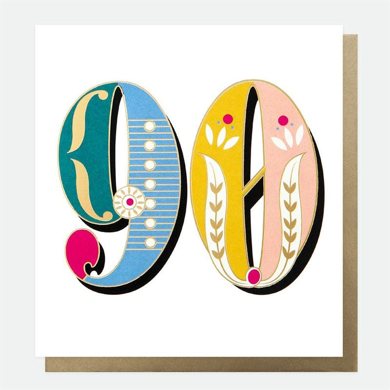 Carnival Age 90 - Greeting Card