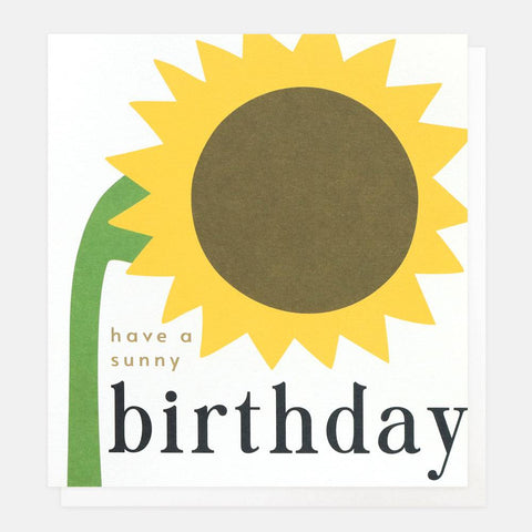 Sunflower Birthday - Greeting Card