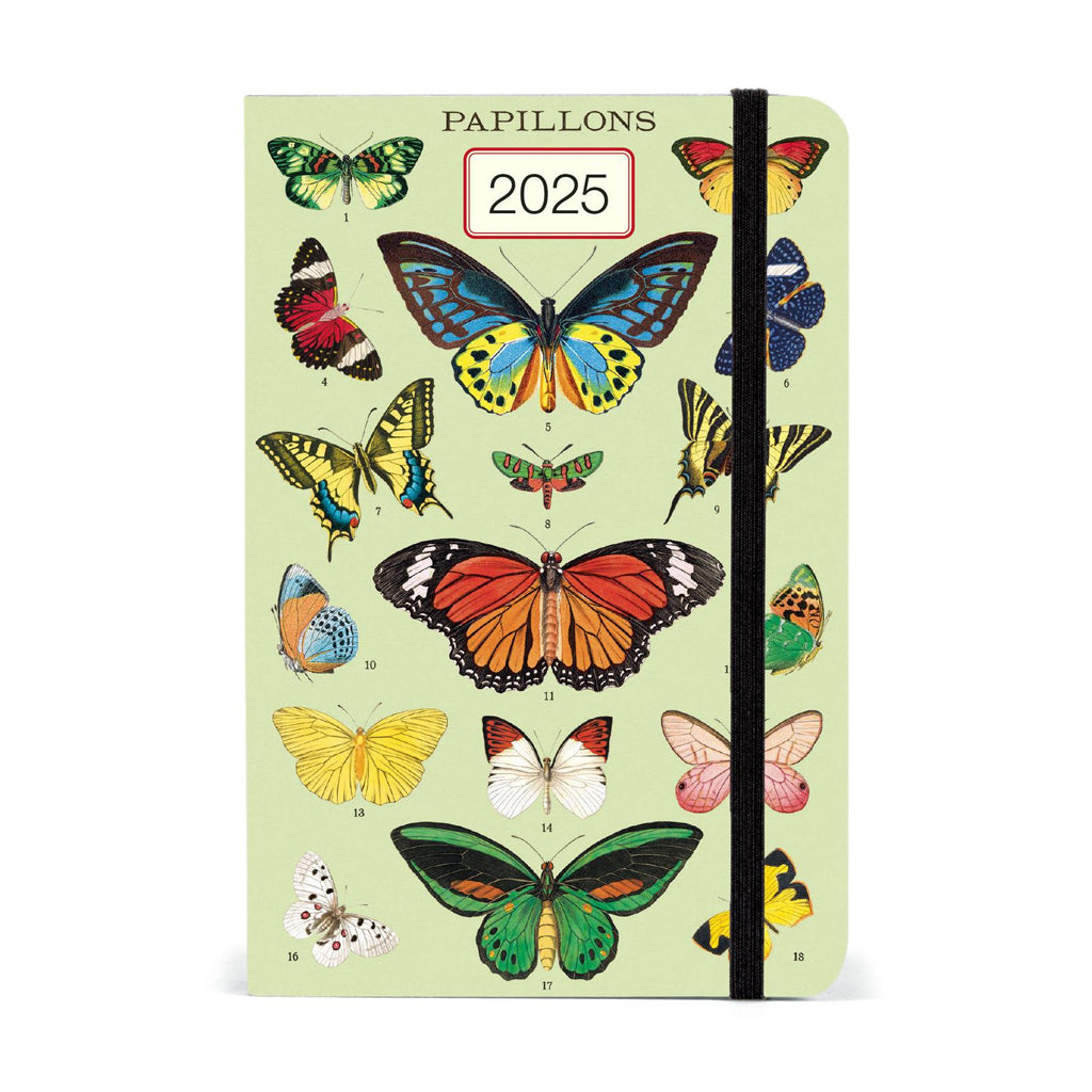 A6 Weekly Planner 2025, Butterflies