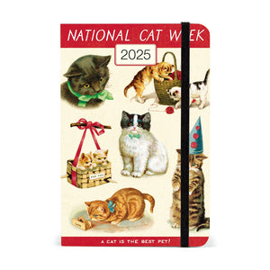 A6 Weekly Planner 2025, Cats