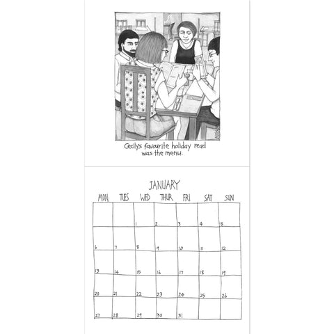 Cecily's 2025 Wall Calendar