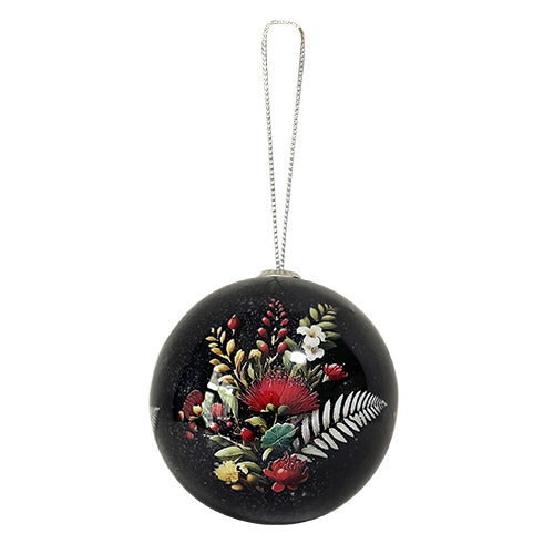 Pohutukawa Tapestry Christmas Bauble