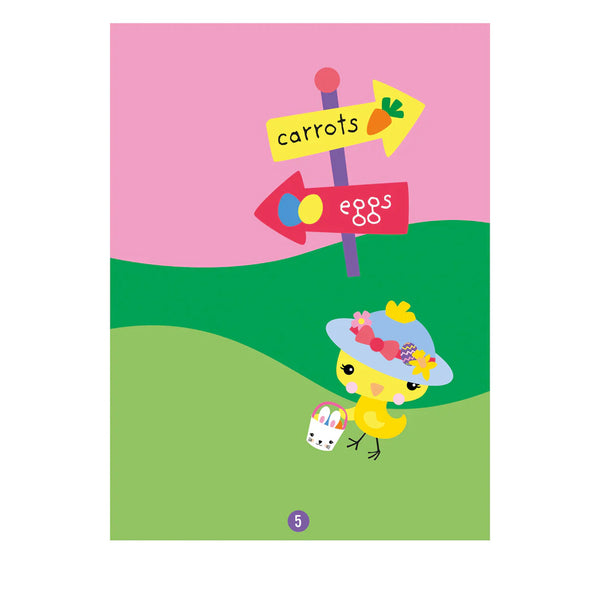 Easter Sticker Scene Fun