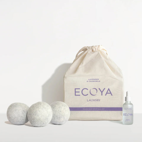 Lavender & Chamomile Laundry Dryer Ball Set