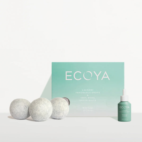 Wild Sage & Citrus Laundry Dryer Ball Set