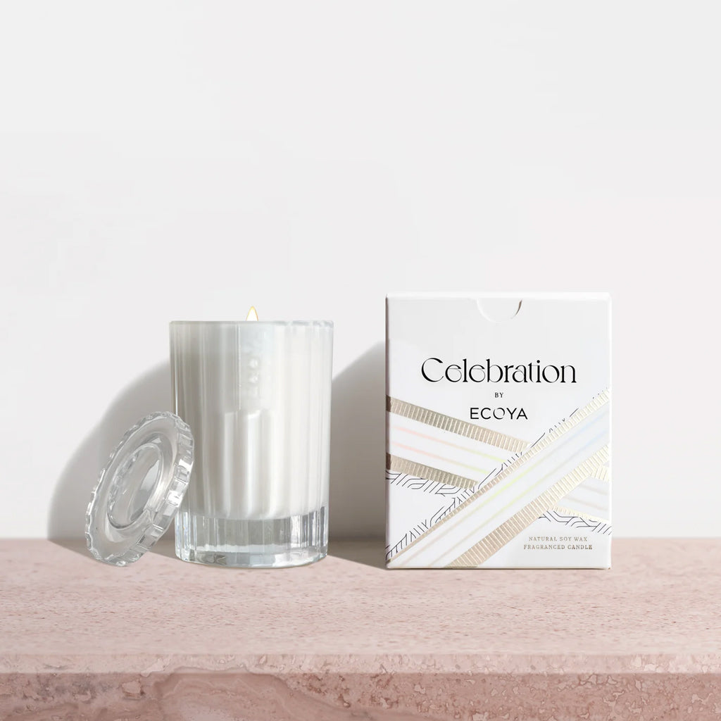 White Musk & Warm Vanilla Mini Celebration Candle