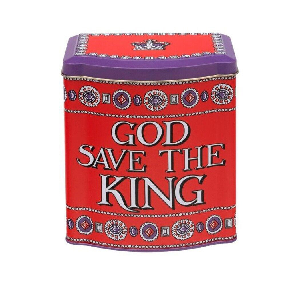 God Save The King Tea Caddy