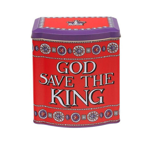 God Save The King Tea Caddy