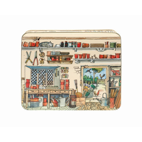 Potting Shed Deep Rectangle Tin