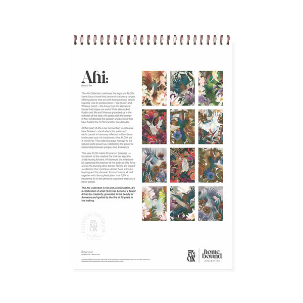 FLOX Ahi Monthly Wall Calendar 2026