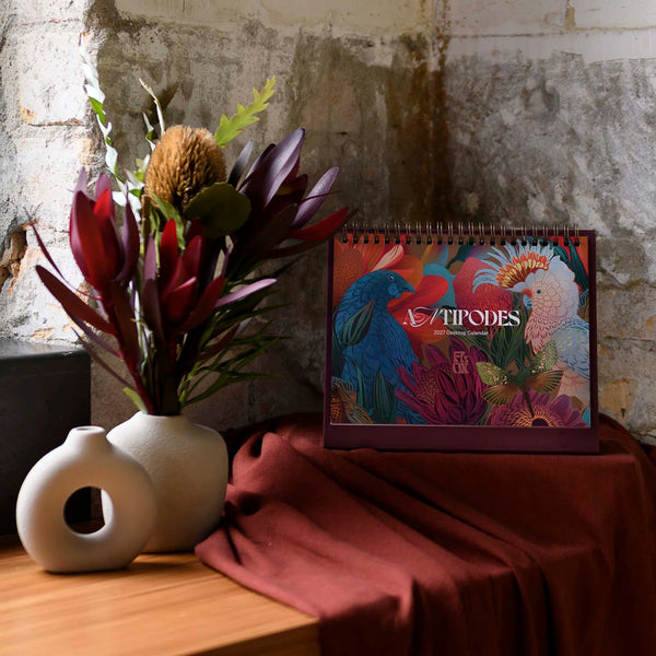 Antipodes Desktop Calendar 2027
