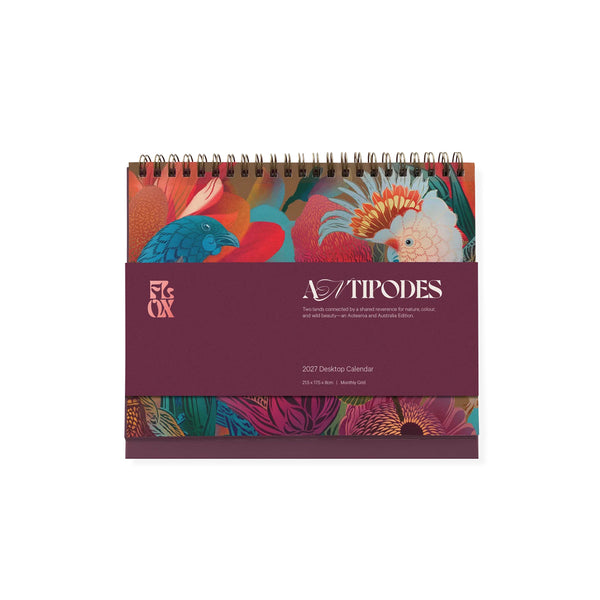 Antipodes Desktop Calendar 2027