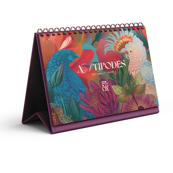 Antipodes Desktop Calendar 2027