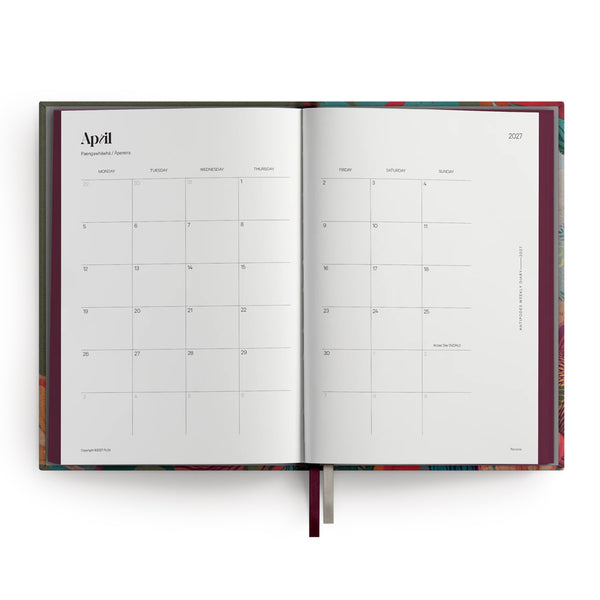 Antipodes Weekly Diary 2027