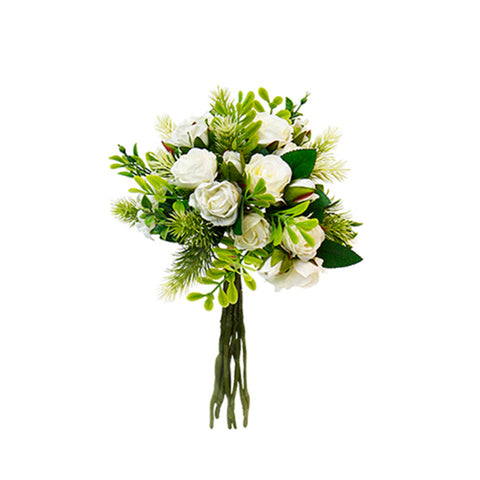 Rose Mixed Bouquet White