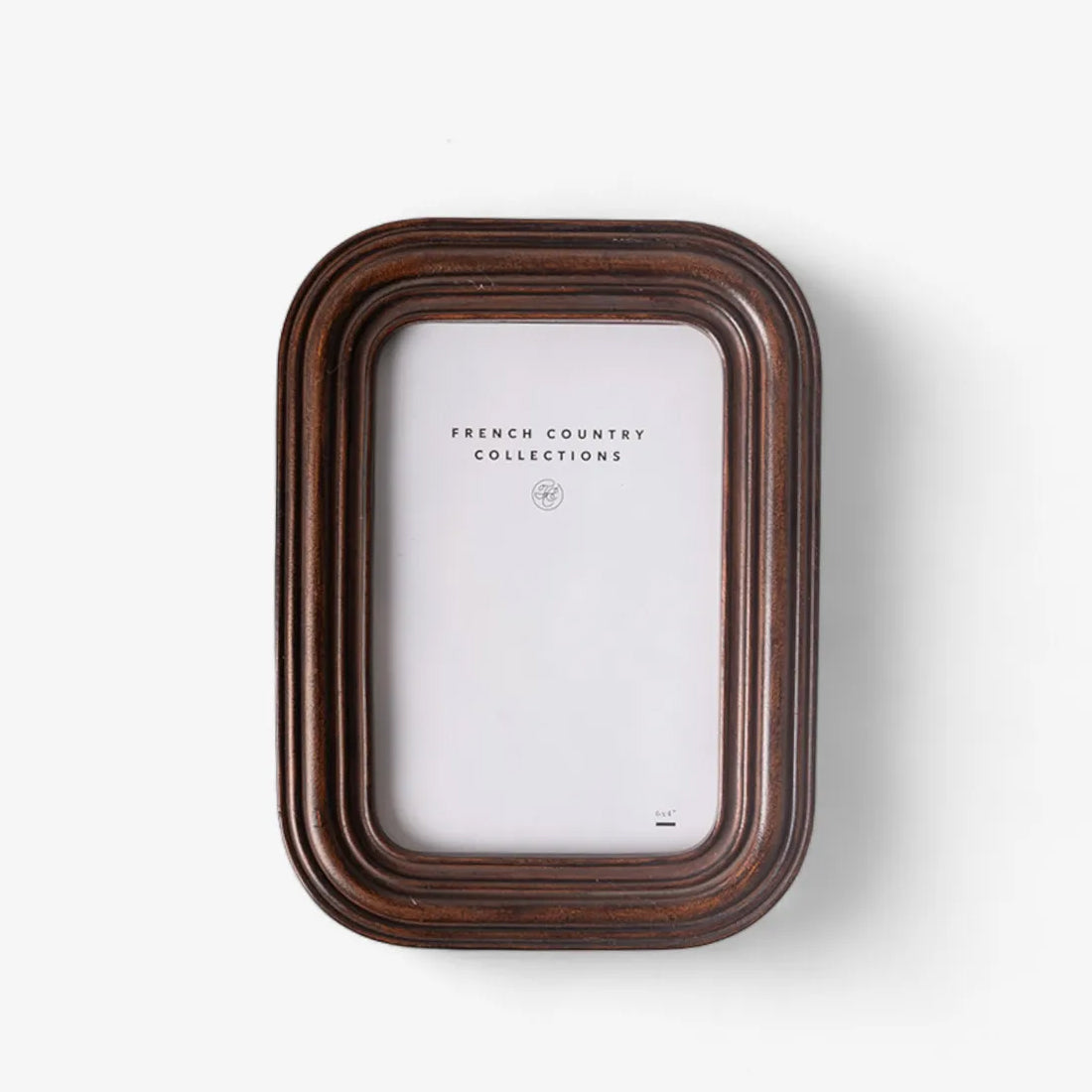 Chestnut Ribbed Photo Frame 4x6"