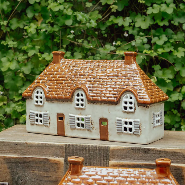 Cotswolds Tea Light Cottage - Ivory