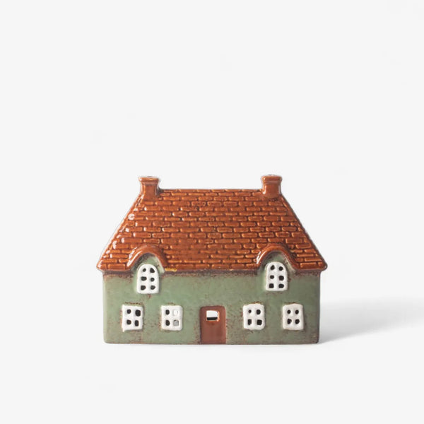 Cotswold Tea Light Cottage - Seagreen
