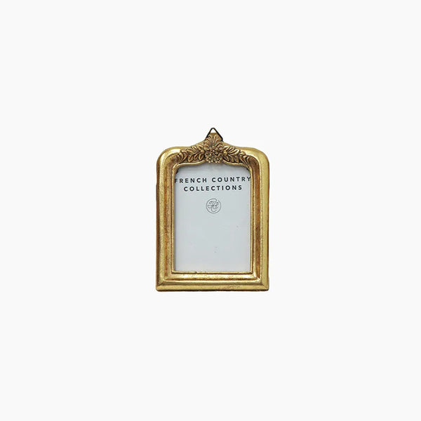 Floral Gold Shaped Photo Frame