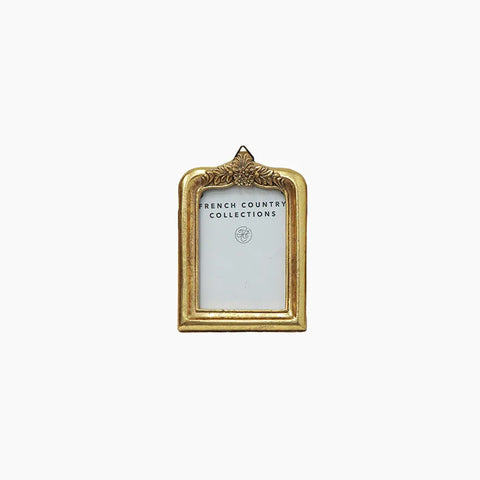 Floral Gold Shaped Photo Frame