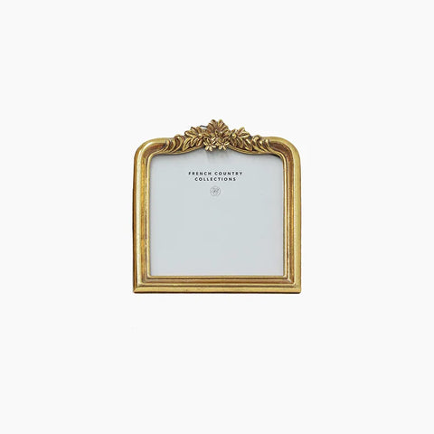 Floral Gold Shaped Photo Frame
