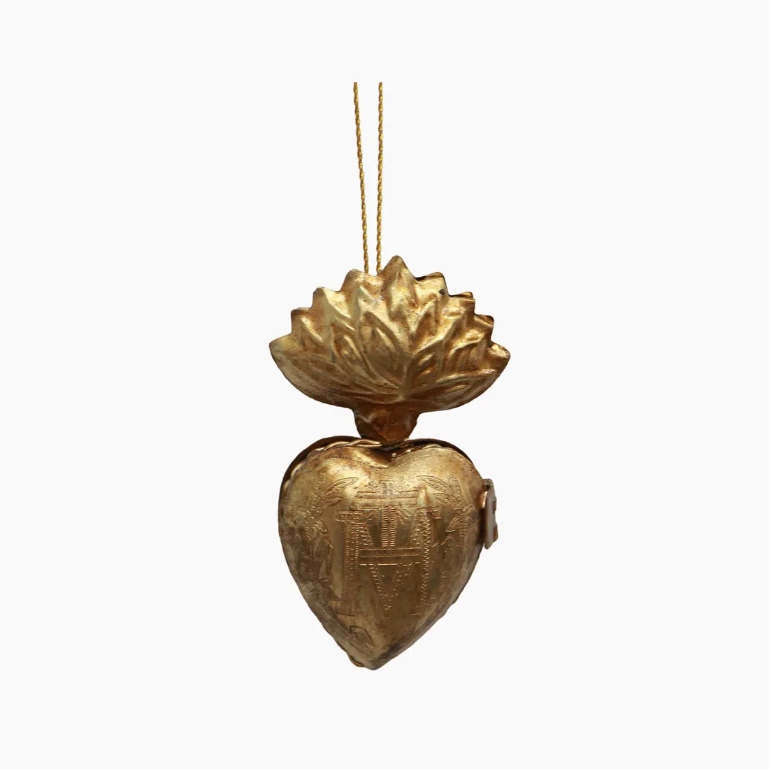 Heart Locket Christmas Decoration
