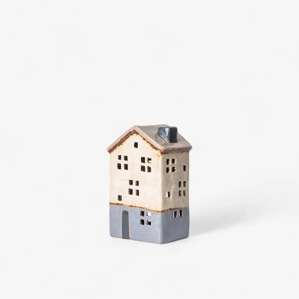 Saint Malo Tea Light House Stone Roof