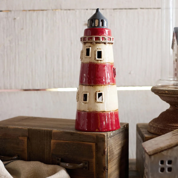 Saint Malo Tea Light Lighthouse