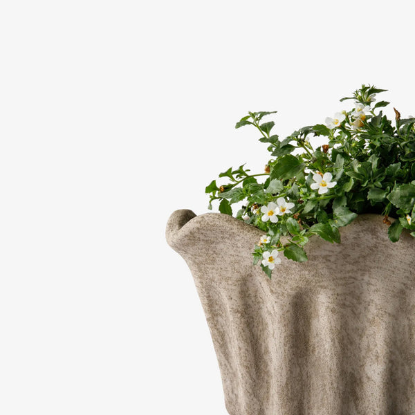Terra Fluted Oval Planter