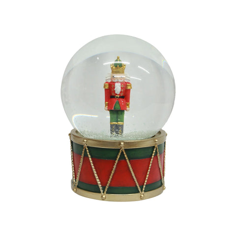 Vintage Nutcracker Musical Snow Globe