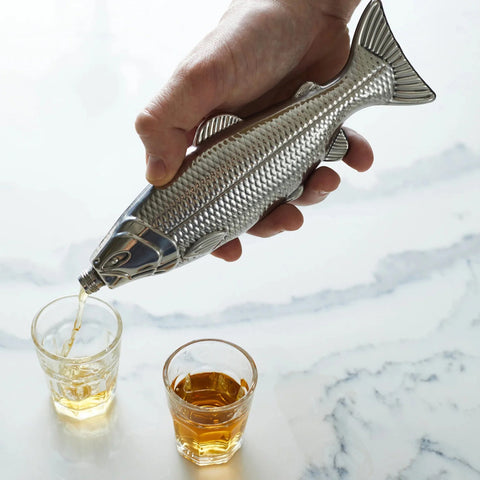 Stainless Steel Fish Flask