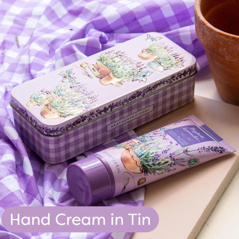 English Lavender Hand Cream 100ml Tin
