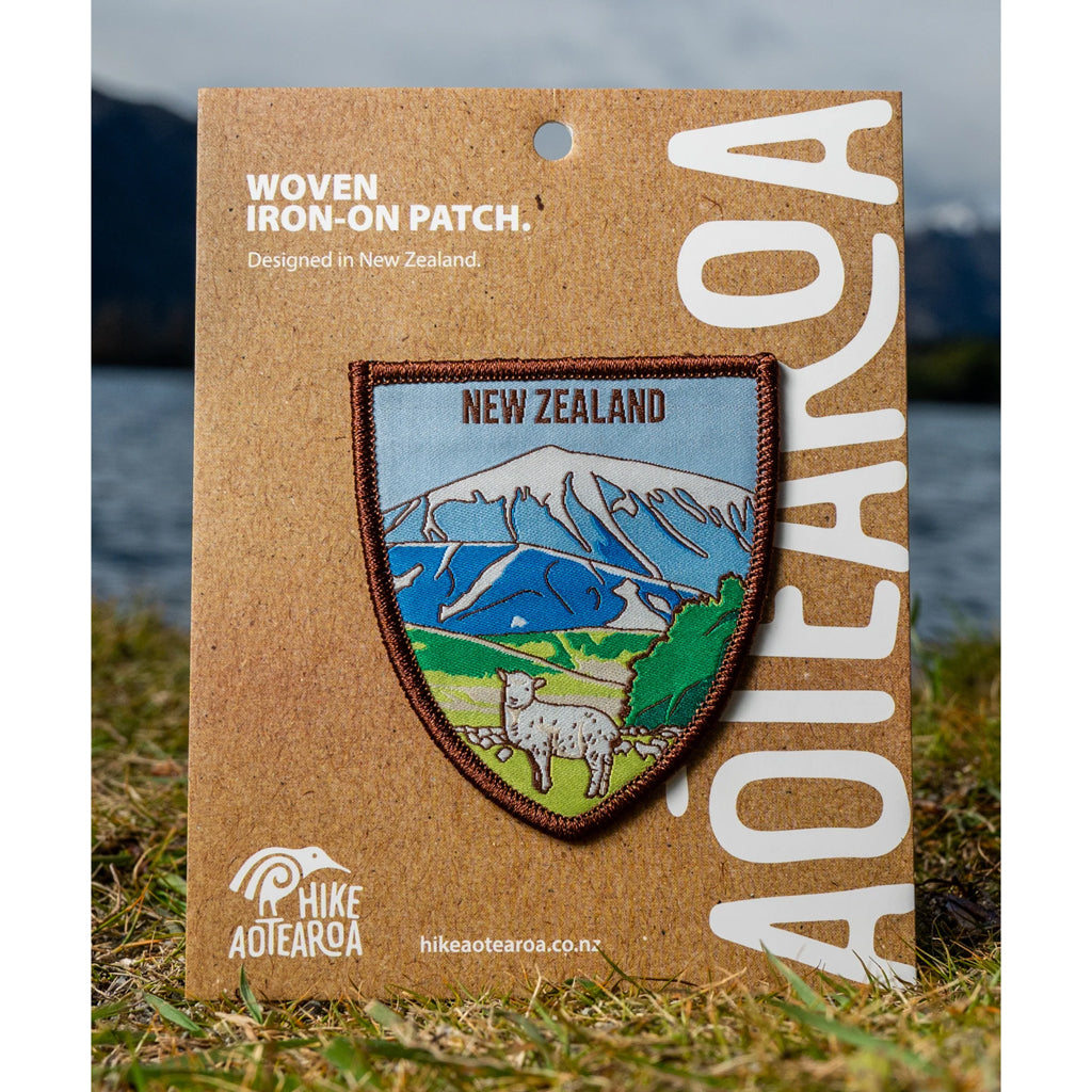 New Zealand Iron-On Patch