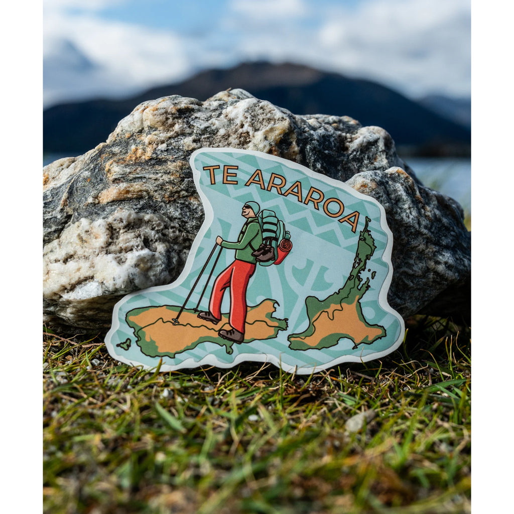 Hike Aotearoa - Te Araroa Trail Sticker – The White Room Gallery