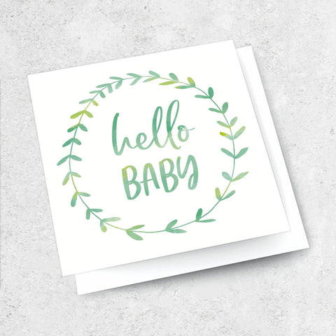 Hello Baby - Greeting Card