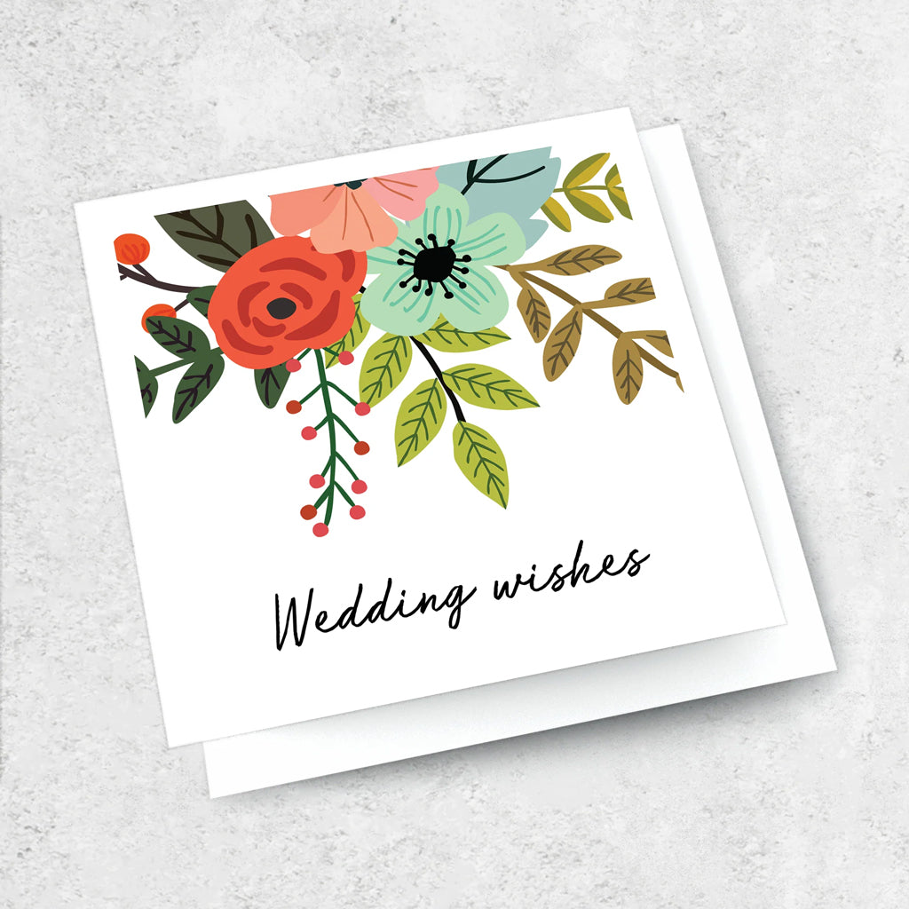 Wedding Wishes - Greeting Card